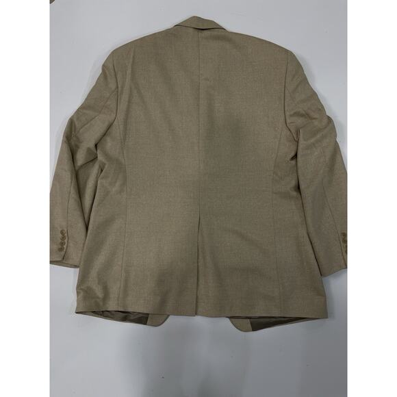 VTG Polo University Club Men Ralph Lauren Silk Wool Blazer Sport Coat 46 T - Picture 7 of 7